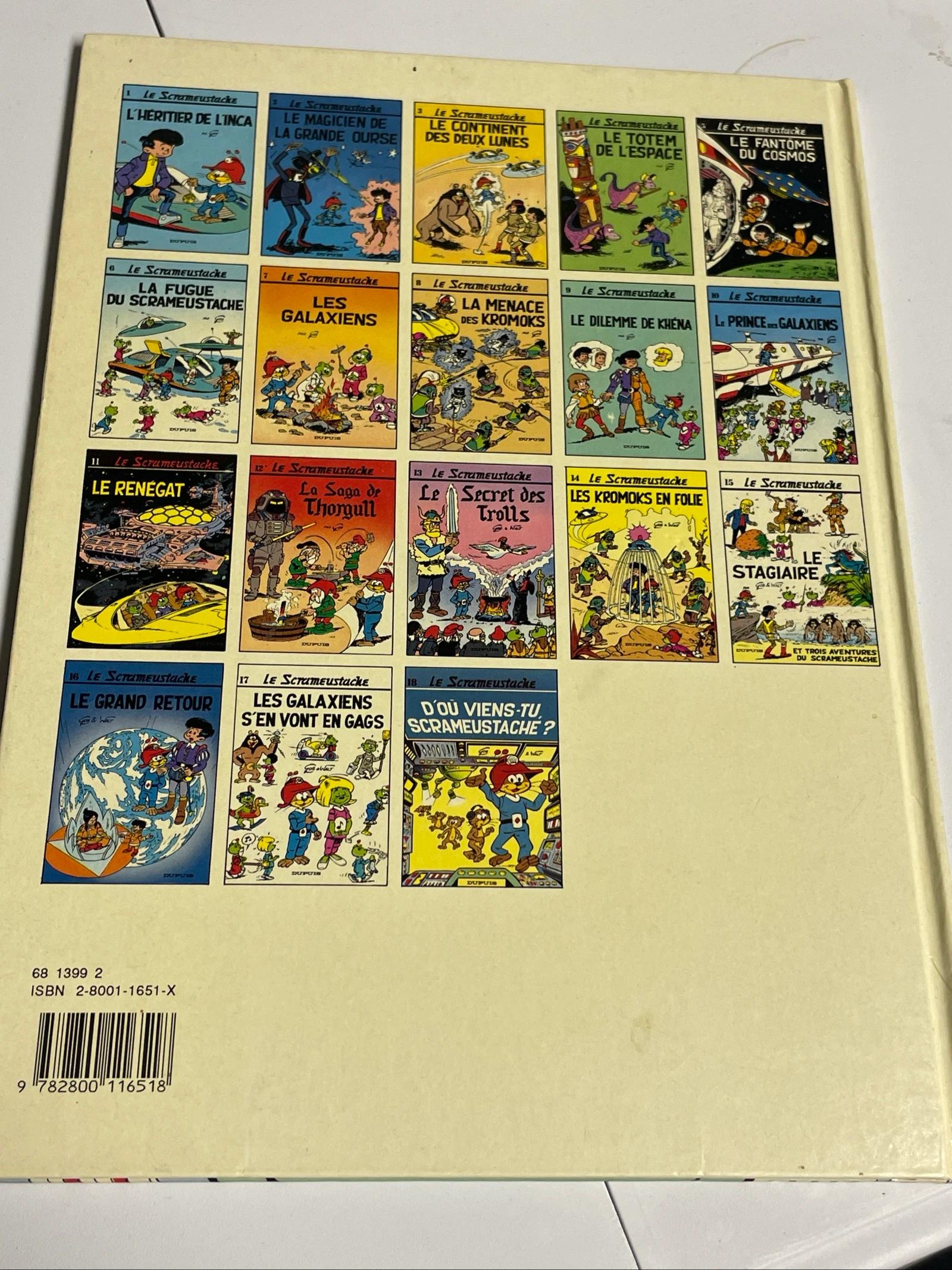 Bd EO The Scrameustache / volume 18 Where are you from, Scrameustache? / Dupuis – photo 2